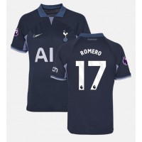 Tottenham Hotspur Cristian Romero #17 Vonkajší futbalový dres 2023-24 Krátky Rukáv